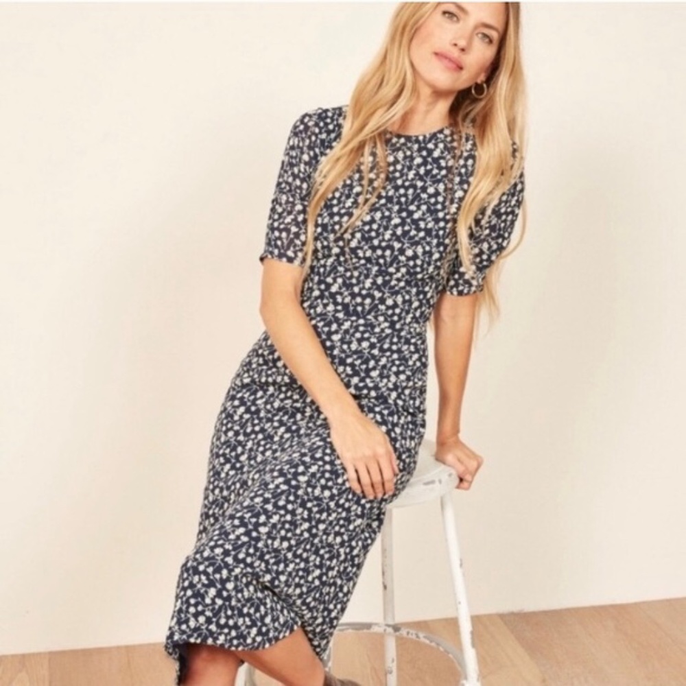 Reformation Prima Midi Dress NWT